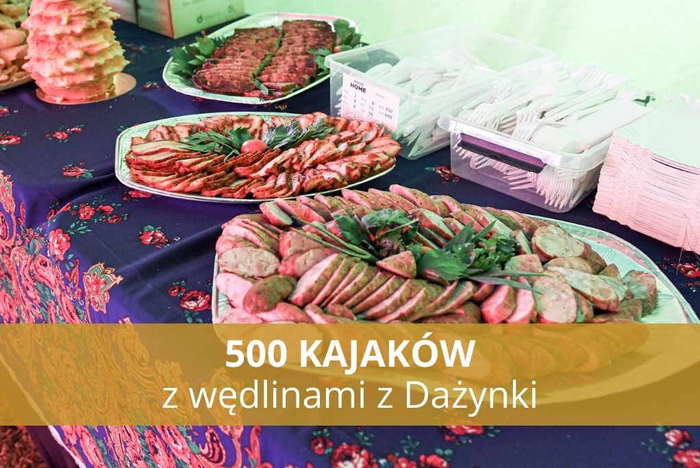 500 kajaków z Dażynką