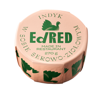 Indyk w sosie serowo ziołowym 270 g