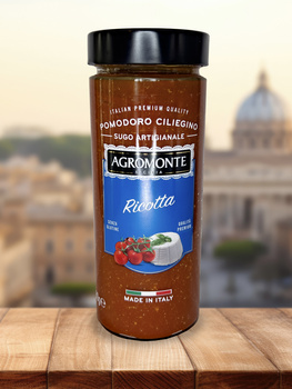 Sos arrabbiata pomidorowy z serem Ricotta do makaronu 580 g