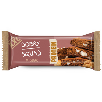 Baton PROTEIN migdał 80 g XXL - Dobry Squad