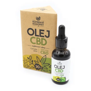 Olej CBD 500 mg - Kombinat Konopny