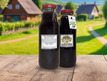 Sok z czarnego bzu 300 ml - Podlaski Słoik