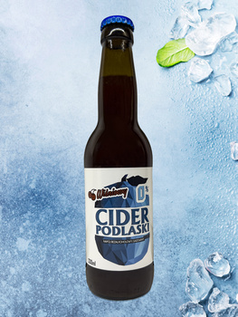 Cider / cydr Podlaski wiśniowy 0% - 0,33 l