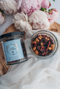 Herbatka owocowa malina z morwą 90g - Kasia z Podlasia