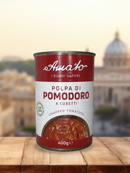 Pomidory krojone włoskie Amato 400 g