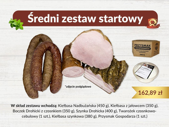 ŚREDNI ZESTAW STARTOWY