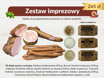 Zestaw imprezowy klasyczny