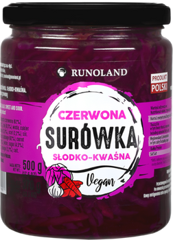 Surówka czerwona słodko-kwaśna 540 ml - Runoland