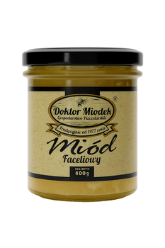 Miód faceliowy 400 g - Doktor Miodek
