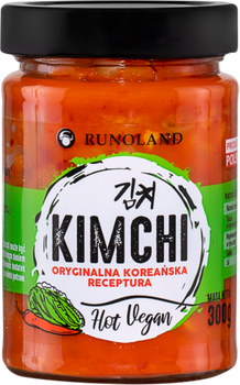 Kimchi HOT Vegan 300 g - Runoland