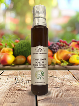 Syrop z kwiatu czarnego bzu - Kwiatowa Poezja - Ogródek Dziadunia