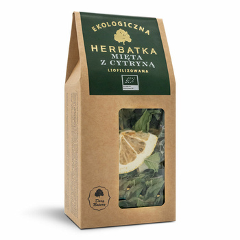 Liofilizowana herbatka Mięta z cytryną eko 25 g - Dary Natury