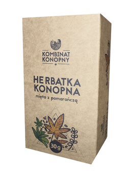 Herbatka Konopna mięta z pomarańczą - Kombinat Konopny