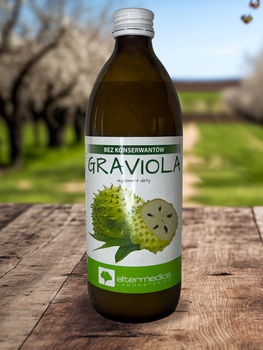 Sok naturalny puree Graviola - 500 ml