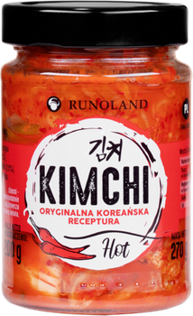 Kimchi HOT oryginalne tradycyjne 300 g - Runoland