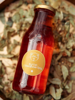 Syrop z kwiatów lipy 330ml - Kasia z Podlasia