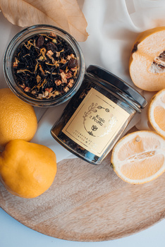 Herbatka czarna Cytryna z Pigwą 80g - Kasia z Podlasia