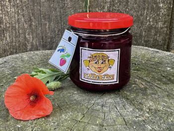 Dżem z truskawki i jagody kamczackiej 200 ml - Podlaski Słoik