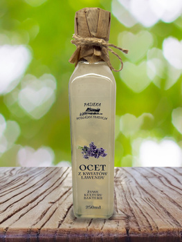 Ocet z kwiatów lawendy 250 ml - Pasieka Podlaska Tradycja