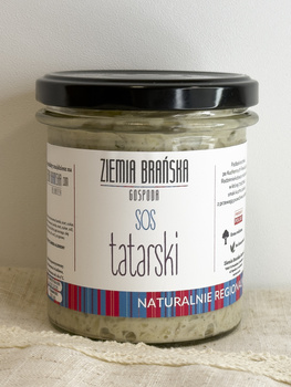Sos tatarski 350 ml - Ziemia Brańska
