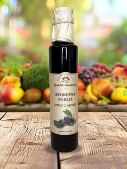 Syrop z aronii - Aroniowa Poezja 315 g - Ogródek Dziadunia
