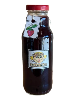 Syrop truskawkowy niskosłodzony 300 ml - Podlaski Słoik
