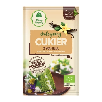 Cukier z wanilią EKO 15g - Dary Natury