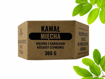 Kawał Mięcha – mięsiwo z kawałkami szynki i naturalnymi przyprawami - 300 g