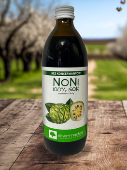 Sok naturalny z owoców Noni - 500 ml