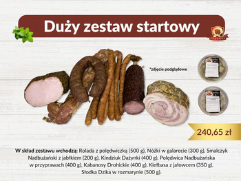 DUŻY ZESTAW STARTOWY