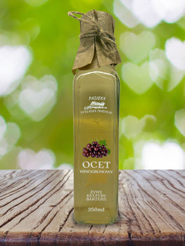 Ocet winogronowy 250 ml - Pasieka Podlaska Tradycja