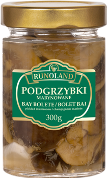 Podgrzybki marynowane Premium 300 g - Runoland