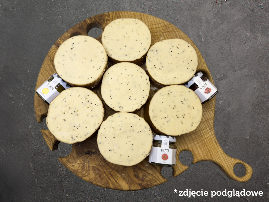 Ser z pieprzem topiony krowi wędzony holenderski - ok. 270 g