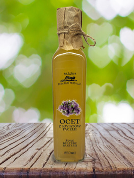 Ocet z kwiatów facelii 250 ml - Pasieka Podlaska Tradycja