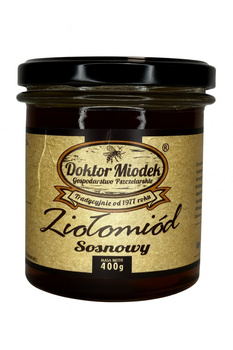 Ziołomiód Sosnowy 400 g - Doktor Miodek