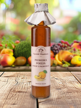 Pigwowa Poezja - Syrop z pigwowca 315 g - Ogródek Dziadunia