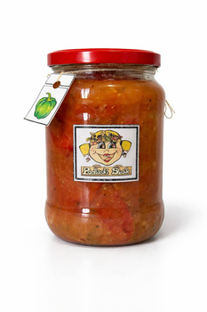 Cukinia z papryką marynowana w pigwie 700 ml - Podlaski Słoik