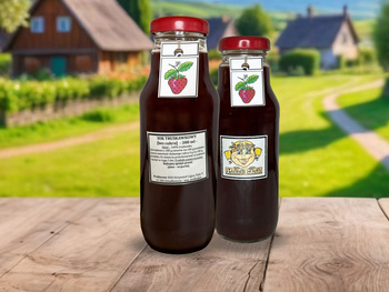 Sok truskawkowy BEZ CUKRU - 300 ml - Podlaski Słoik