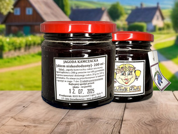 Dżem z jagody kamczackiej 200 ml - Podlaski Słoik