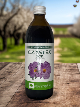 Sok naturalny Czystek - 500 ml - Altermedica