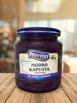 Kapusta modro z wędzonką 480 g