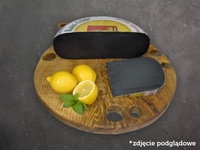 Ser gouda CZARNY Black Lemon z cytryną oryginalny holenderski - ok. 200 g