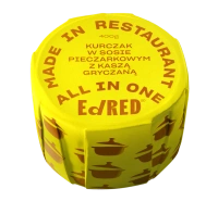 Kurczak w sosie pieczarkowym z kaszą gryczaną 400 g - konserwa EdRed