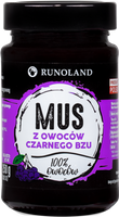 Mus z owoców czarnego bzu 246 ml - Runoland