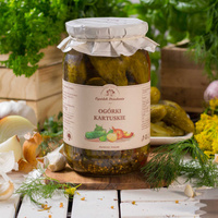 Ogórki kartuskie 850 g - Ogródek Dziadunia