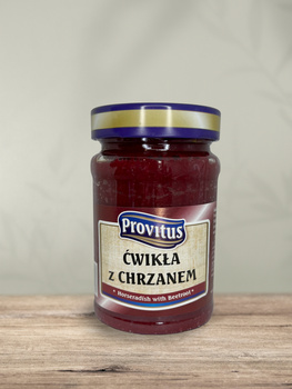 Ćwikła z chrzanem 280 g - Provitus