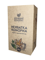 Herbatka Konopna mięta z pomarańczą - Kombinat Konopny