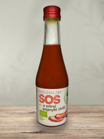 Ekologiczny sos z ostrej papryki CHILI 220 g - Dary Natury
