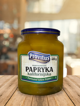 Papryka marynowana kalifornijska 600 g