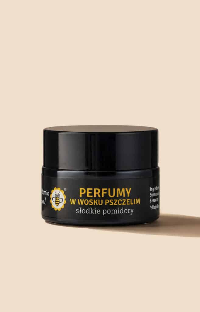 Perfumy w wosku Słodkie pomidory - Miodowa Mydlarnia